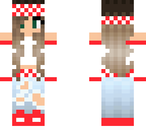 red checkered