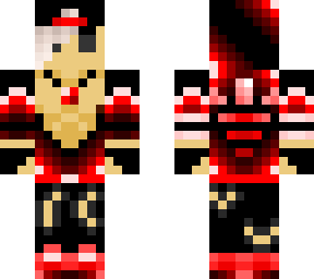 red tryhard boy