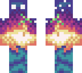 sunset beach skin with face