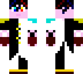 the white and black