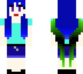 green winged girl
