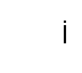 i            as