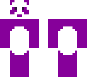 panda violeta