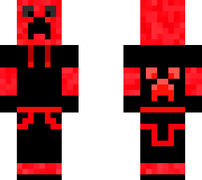 Red Creeper | Minecraft Skin