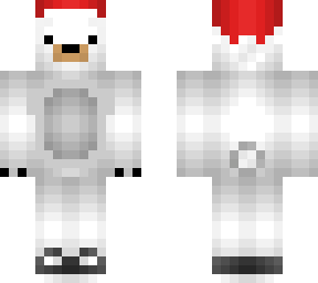 santa polar bear