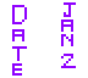 the date changed