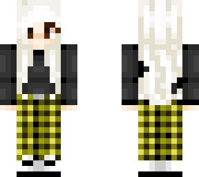 yellow plaid girly