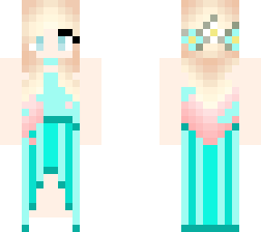 blue dress