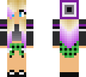 cute ace/aro pride girl