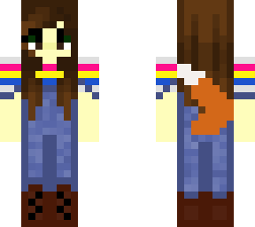 midnight werefox (pan shirt and overalls)
