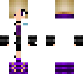 purple mage girl