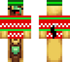 taco with hat christmas sweater