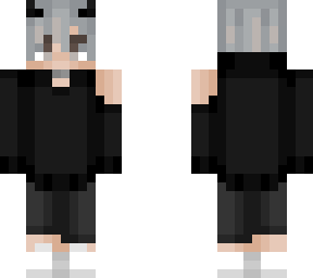 white hair boy