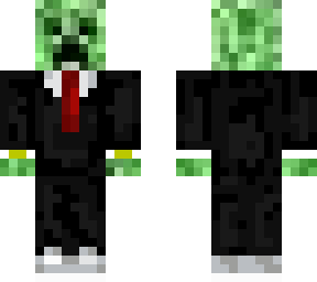 creeper in a suit