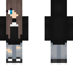 cute emo me in black