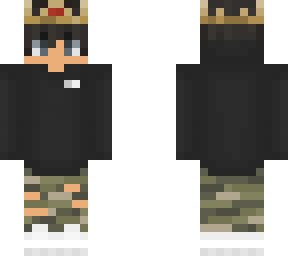normal skin with a crown