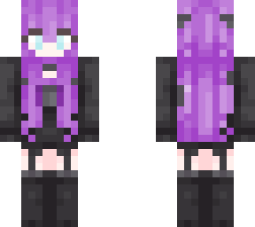 purple hair