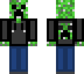 creeper in a jacket