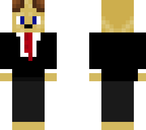 dog with suit