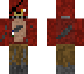 fnaf foxy with endoskeleton