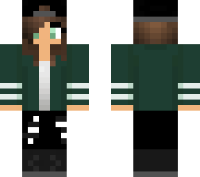 green hoody girl