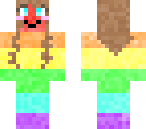 rainbow girl