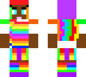 rainbow girl