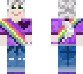 rainbow jeans granny