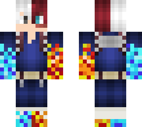 shoto todoroki flames