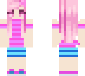 stripes girl