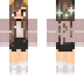 Teddy bear girl | Minecraft Skin