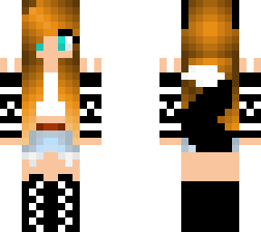 wolf girl with sweater.