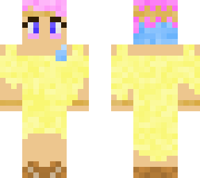 yellow dress (my personal skin)