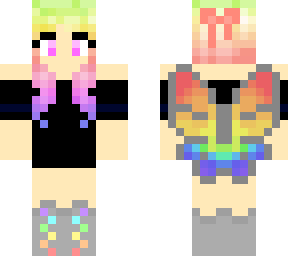 butterfly girl