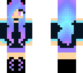 cat girl minor edits to an already existing skin