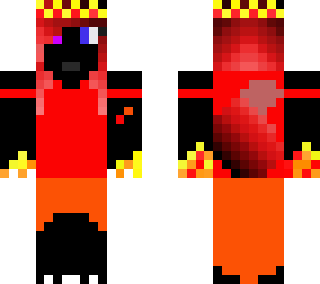 corrupted flame wolf queen