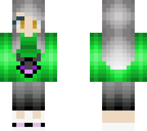 dragon girl (green sleepwear)