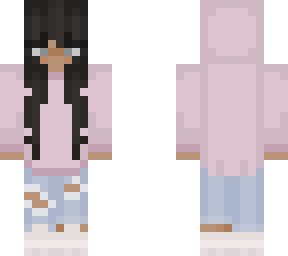 hoodie girl skin