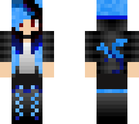 manha cool blue dragon