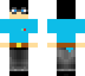 me in minecraft (better version)