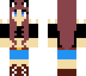 my first skin i made