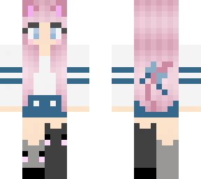 pink high school cat