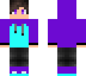purple&blue boy