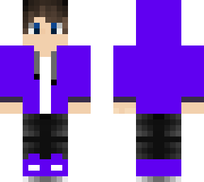 purple jacket boy