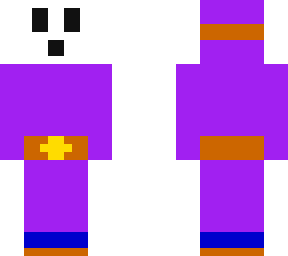 purple shy guy