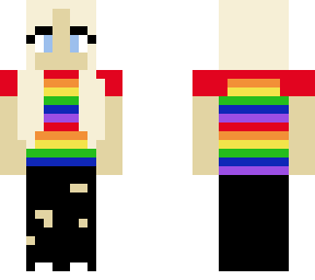 rainbow girl
