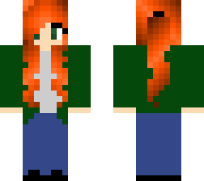 redhead ponytail