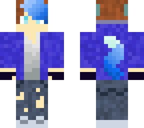 wolf boy (blue)