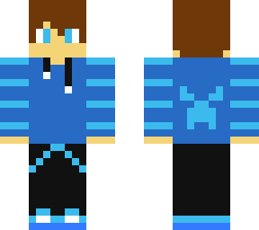 blue jacket boy