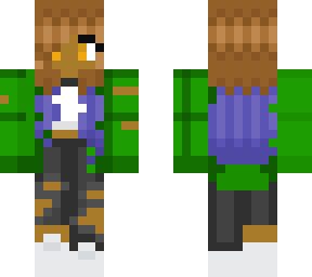 green jacket